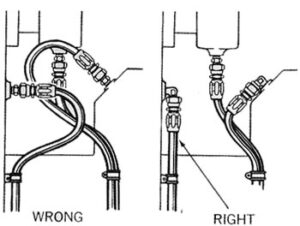 pasang selang hidrolik fitting sesuai